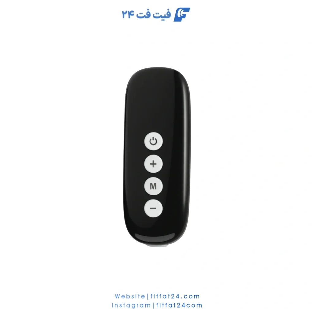 ریموت بلوتوثی برای کنترل کمربند عضلات پشت
