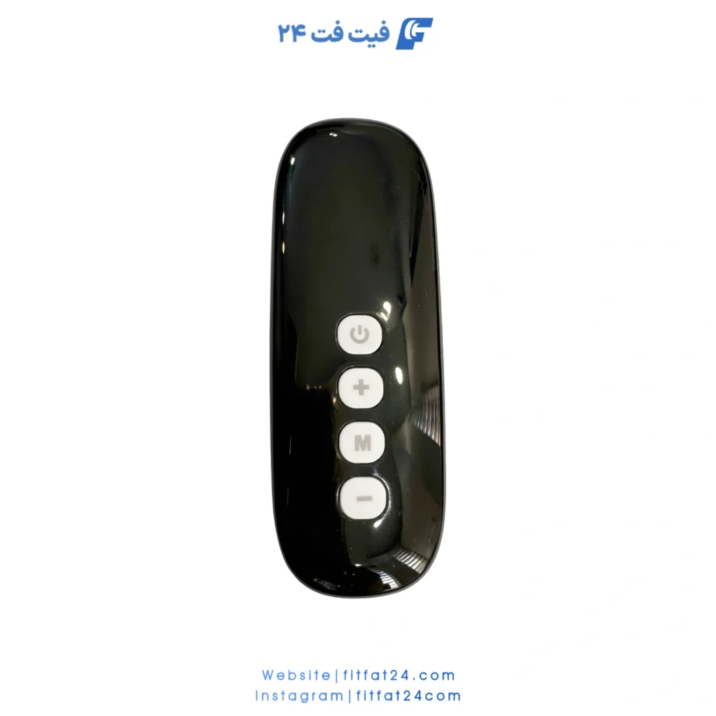 ریموت بلوتوثی برای کنترل کمربند عضلات پشت