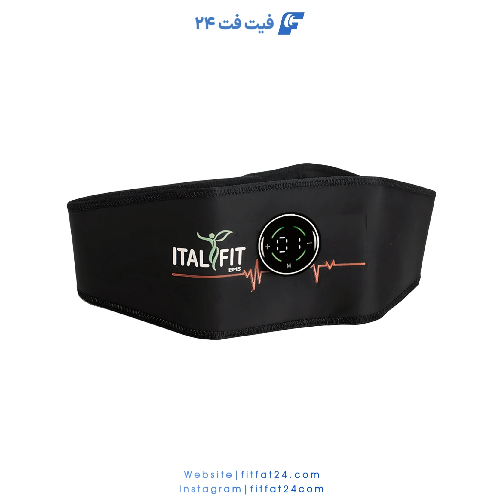 کمربند لاغری شکم و پهلو ای ام اس و کاهش درد کمر + یک کنترلر